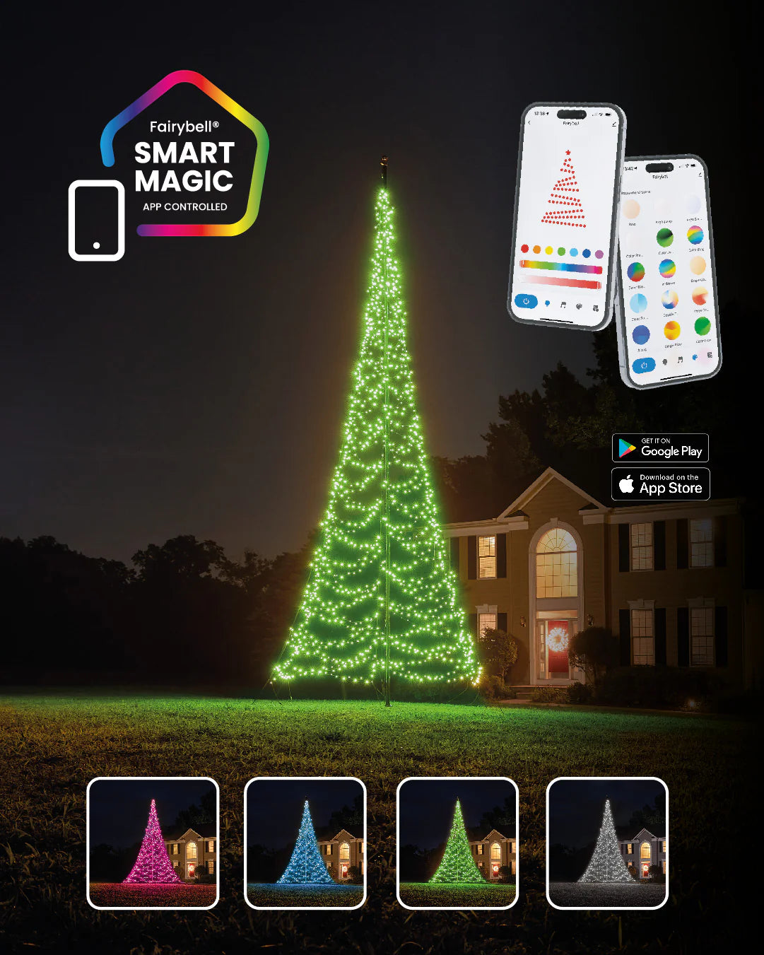 Fairybell Smart Magic | 8 meter | 1536 LED-lampjes